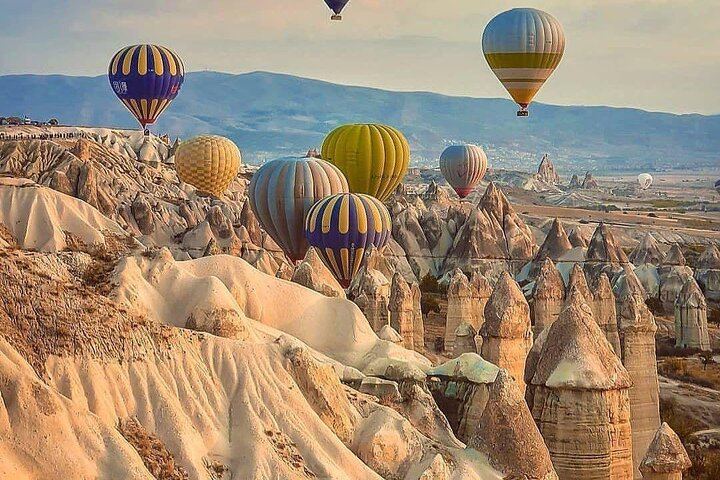 Cappadocia Sunrise Hot Air Balloon Flight with Hotel Pickup