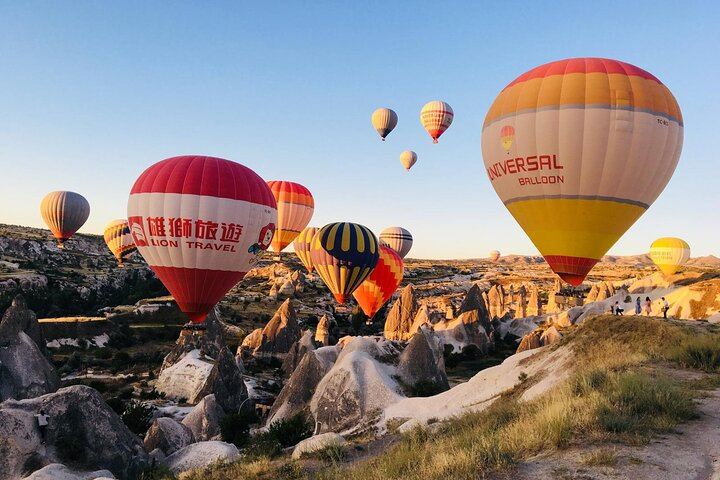 Cappadocia Sunrise Hot Air Balloon Flight with Hotel Pickup