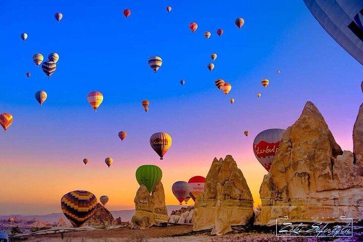 Cappadocia Sunrise Hot Air Balloon Flight with Hotel Pickup