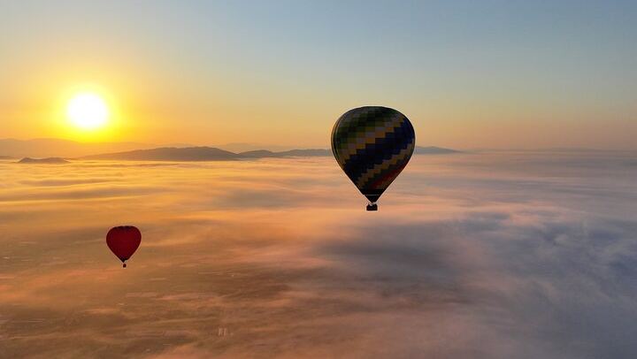 Chianti Valley Hot Air Balloon Ride, 1 Hour Flight