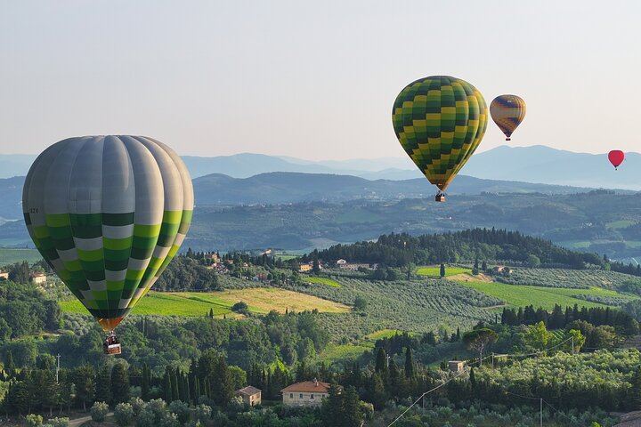 Chianti Valley Hot Air Balloon Ride, 1 Hour Flight