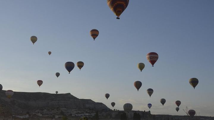 Colorfull Balloons on Air