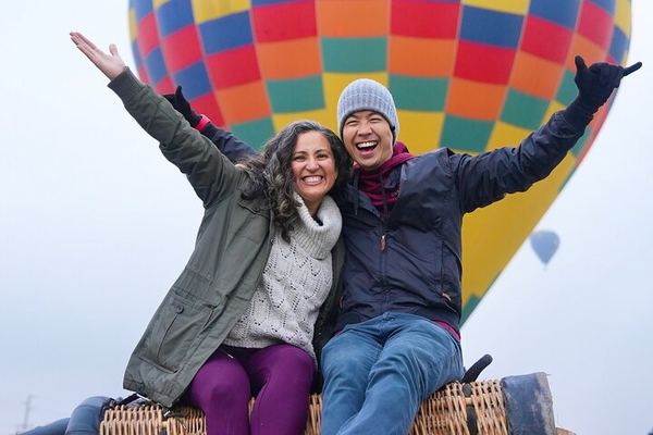 Temecula Wine Country Sunrise Balloon Flight with Winery Toast