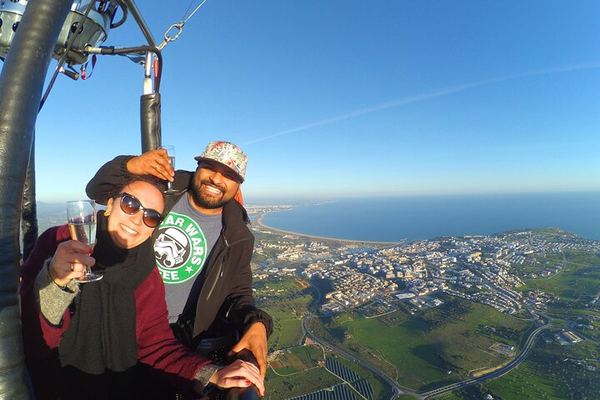 Private Sunrise Balloon Flight for Two over the Algarve, from Lagos