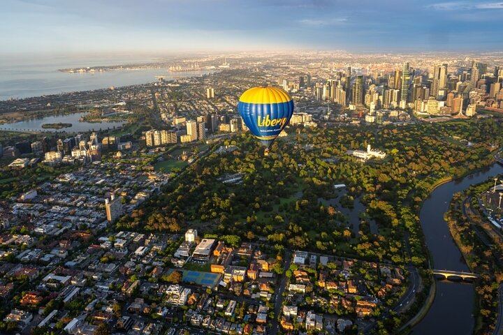 Flights over Melbourne.