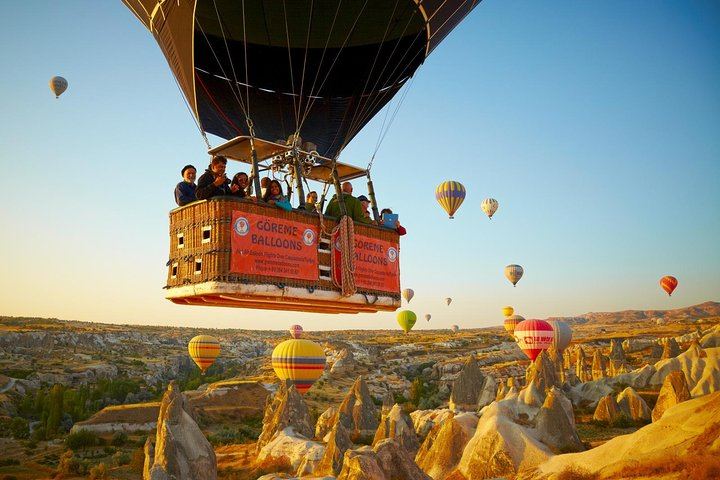 Goreme Fairy Chimneys Hot Air Balloon Ride, Cappadocia