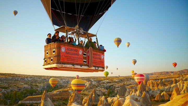 Goreme Fairy Chimneys Hot Air Balloon Ride, Cappadocia