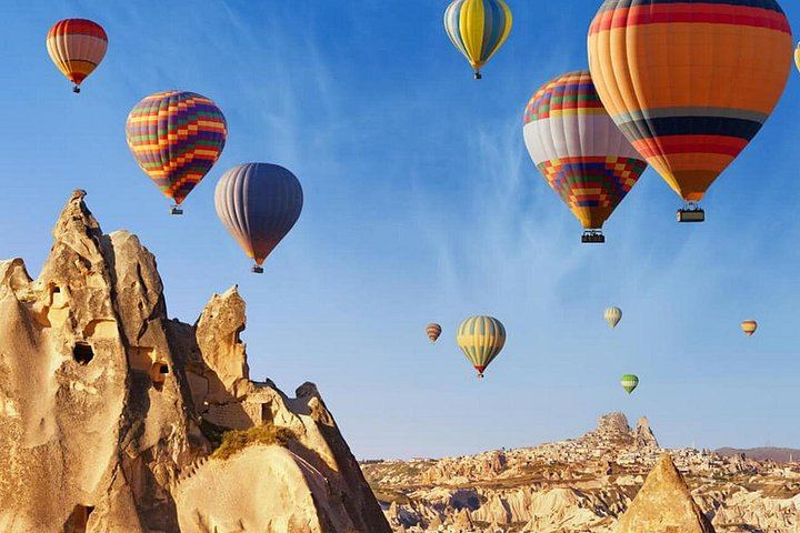 Goreme Hot Air Balloon Flight, Cappadocia Fairy Chimneys