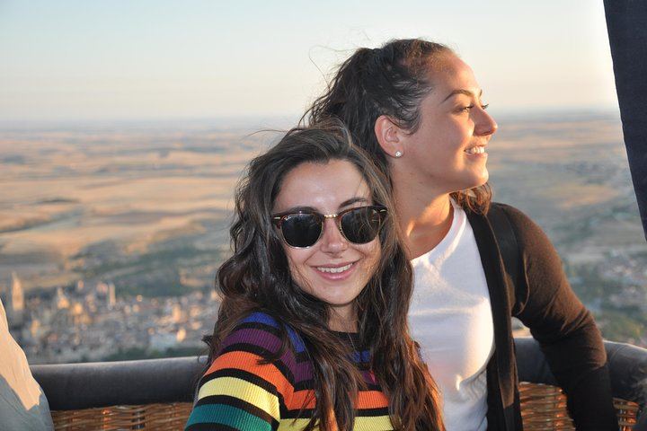 Happy sisters