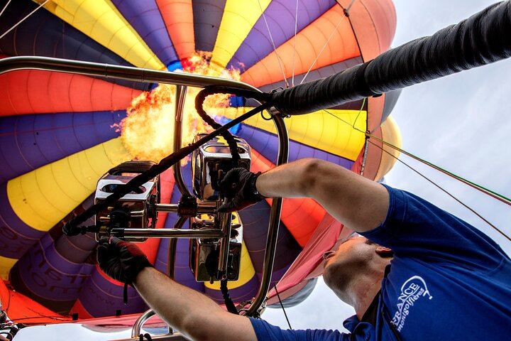 Heating up for take off!