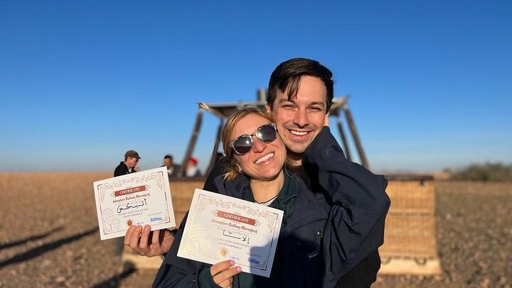 Hot Air Balloon Adventure over Marrakesh and Atlas Mountains