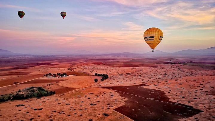 Hot Air Balloon Adventure over Marrakesh and Atlas Mountains