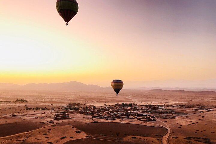 Hot Air Balloon Adventure over Marrakesh and Atlas Mountains