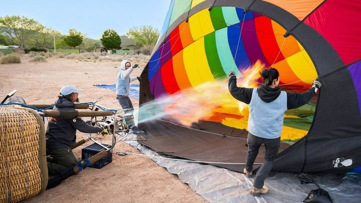 Hot AIr Balloon Flights Through Albuquerque