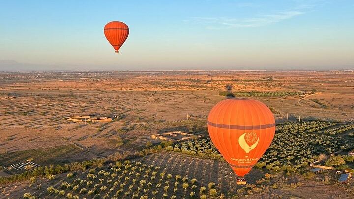 Hot Air Balloon Flight over Marrakech with Traditional Breakfast