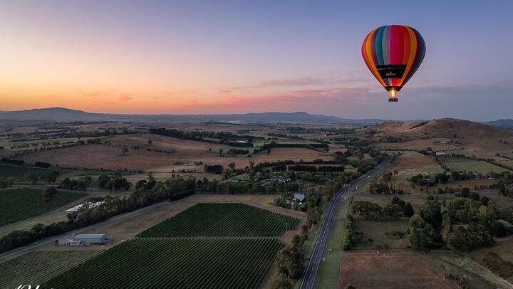 Hot Air Balloon Flight over the Yarra Valley