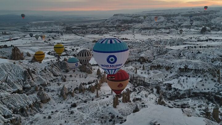 Hot Air Balloon Flight over Göreme (main flight area)