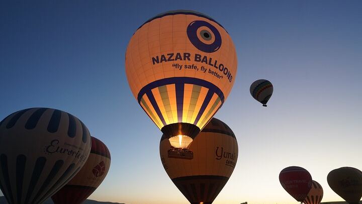 Hot Air Balloon Flight over Goreme, Main Flight Area