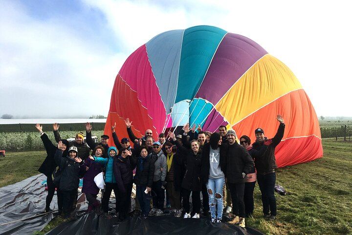 Hot Air Balloon Flight over the Yarra Valley
