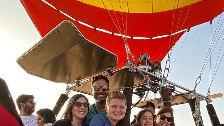 Hot Air Balloon Luxor: Take Off Before Sunrise
