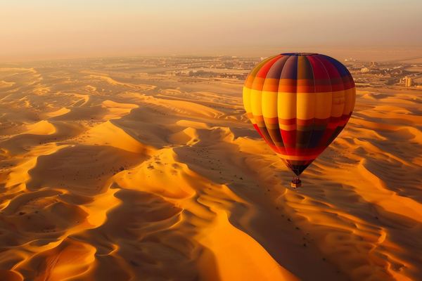 Dubai hot air balloon rides: twelve listings, eleven sellers, and far fewer balloons