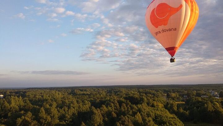 Hot Air Balloon Ride in Nemencine