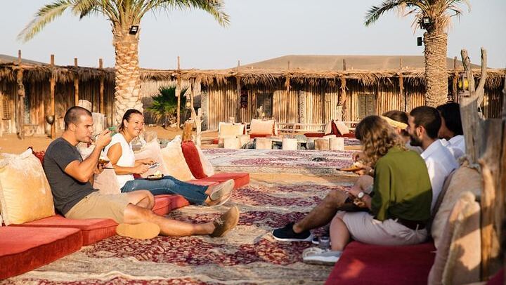 Hot Air Balloon Ride With Gourmet Breakfast & Falcon Show