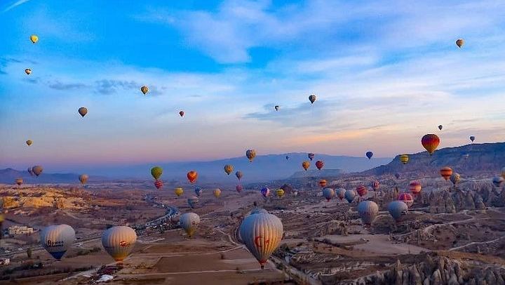 Hot Air Balloon Ride Over Cappadocia by Balon Turca