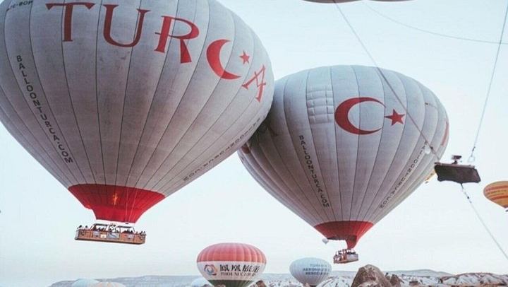 Hot Air Balloon Ride Over Cappadocia by Balon Turca