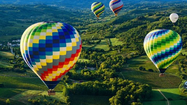 Hot Air Balloon ride in the Chianti Valley Tuscany