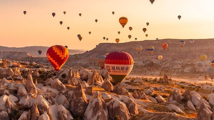 Hot Air Balloon Ride in Cappadocia (morning flight)