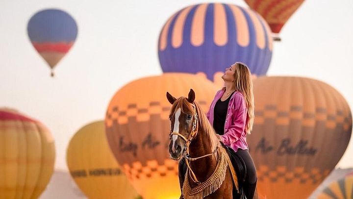 Hot Air Balloon Ride over Luxor's Open Air Museum