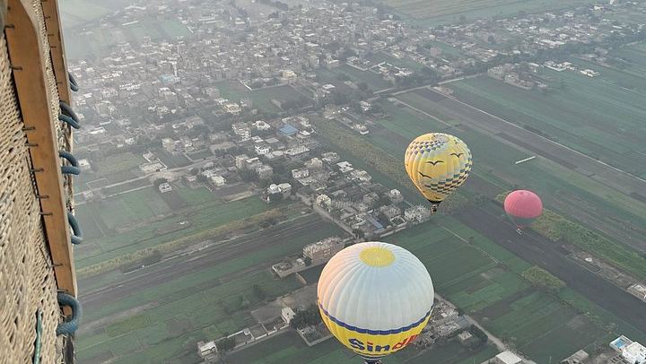 Hot Air Balloon Ride over Luxor's Open Air Museum