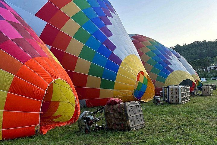 Hot Air Balloon Ride over Chianti Vineyards, Tuscany