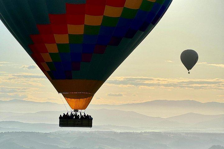 Hot Air Balloon Ride over Chianti Vineyards, Tuscany