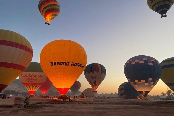 Hot Air Balloon Ride over Luxor's Open Air Museum
