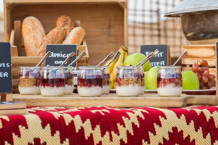 Hot Air Balloon Ride With Gourmet Breakfast & Falcon Show