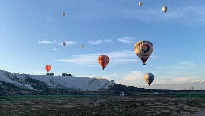 Hot air Balloon Tour Ride Pamukkale