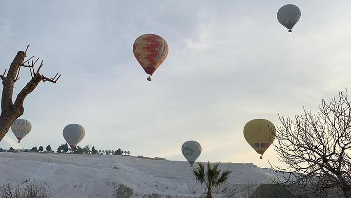 Hot air Balloon Tour Ride Pamukkale