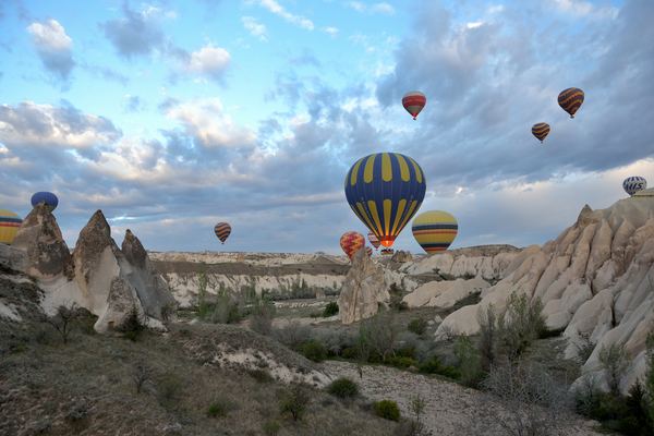 Cappadocia balloon flights month by month: when they fly