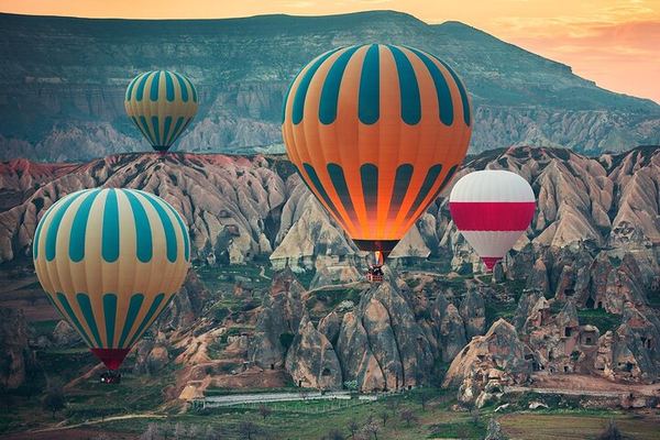 Soganli Cave Churches Hot Air Balloon Ride, Cappadocia