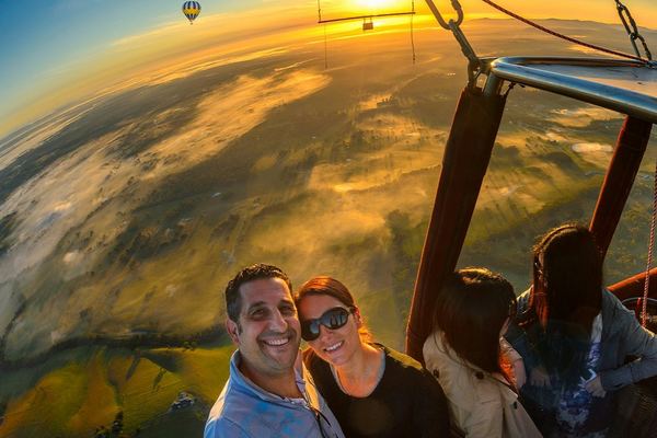 Vuelo en globo aerostático al amanecer en Hunter Valley con desayuno incluido