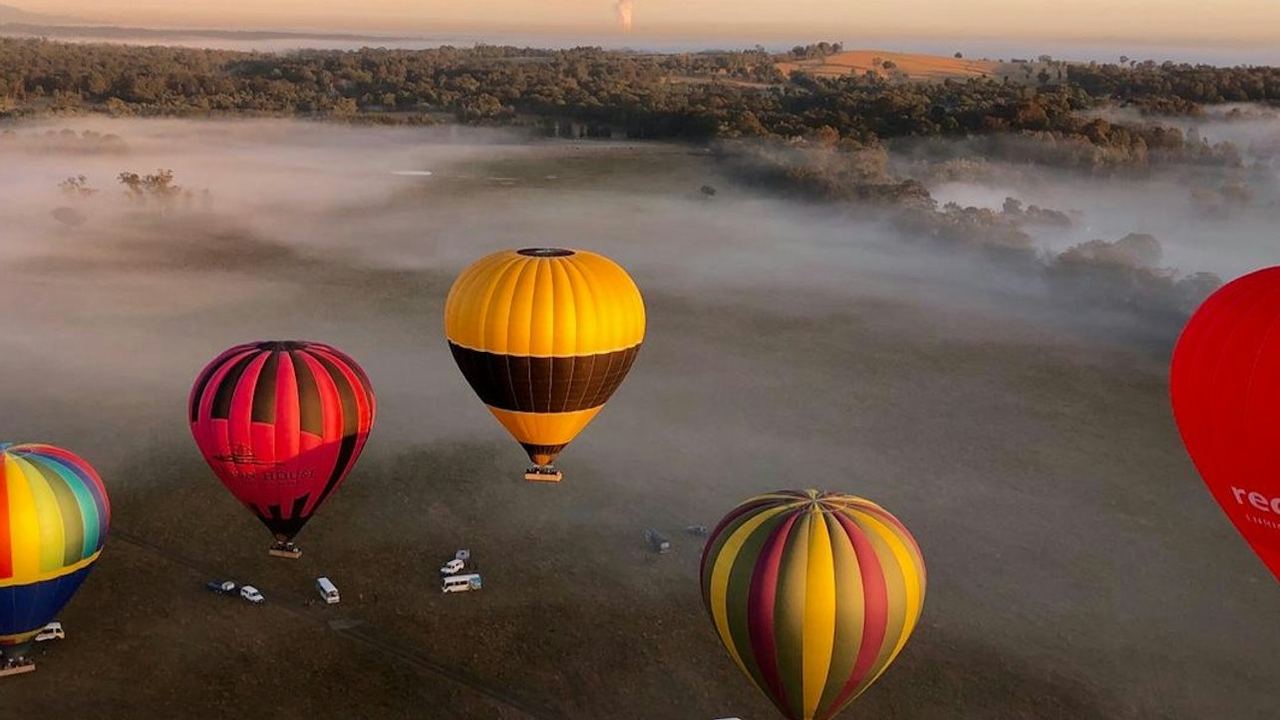 Vuelo en globo aerostático al amanecer en Hunter Valley con desayuno incluido