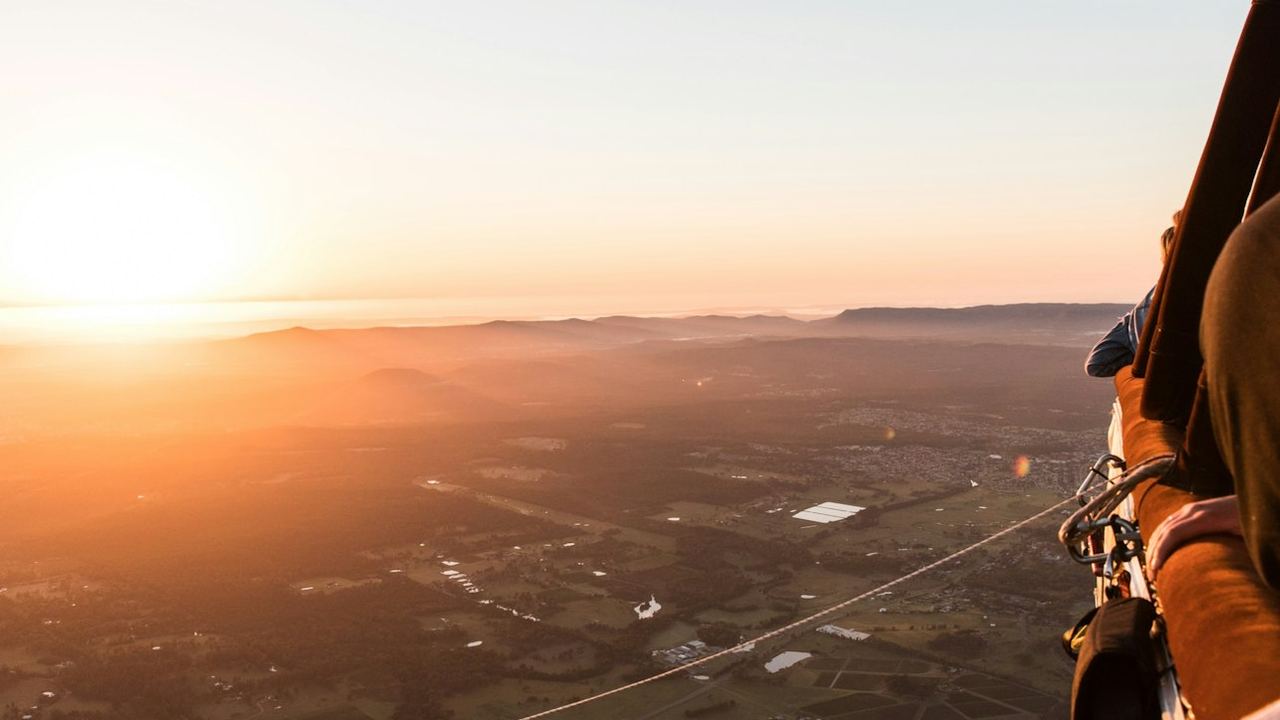 Vuelo en globo aerostático al amanecer en Hunter Valley con desayuno incluido