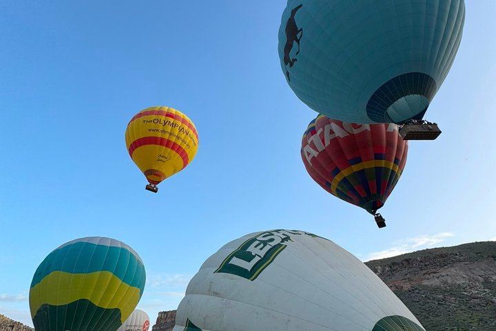 Ihlara Valley or Soğanlı Hot Air Balloon Ride, Cappadocia