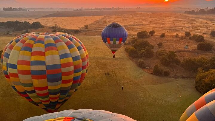Johannesburg: Hot Air Balloon Flight along Magalies Valley