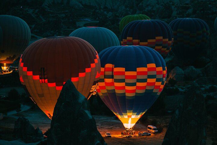 Love Valley Hot Air Balloon Ride at Sunrise, Goreme