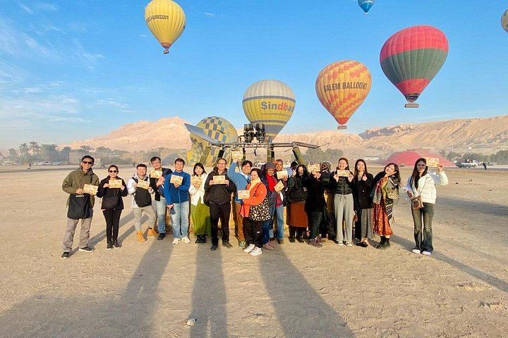 Luxor Hot Air Balloon Sunrise Ride, Hotel Transfers