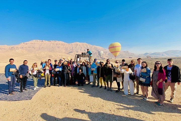 Luxor Hot Air Balloon Sunrise Ride, Hotel Transfers