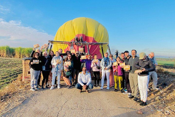 Luxor Hot Air Balloon Sunrise Ride, Hotel Transfers